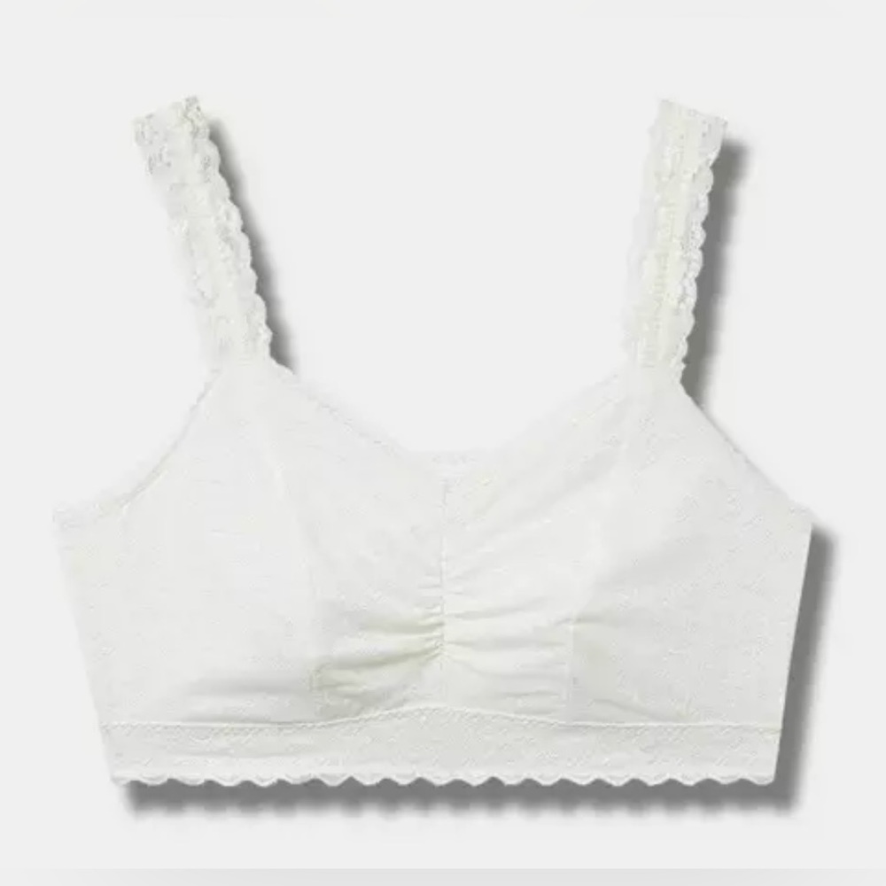 Torrid Bralite Unlined 4-Way Stretch Lace Bralette, Size 2xl - Picture 2 of 15